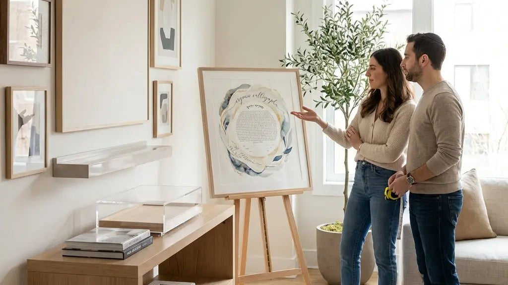 5 Modern Ketubah Display Ideas for a Sophisticated Home - Waterdale Collection
