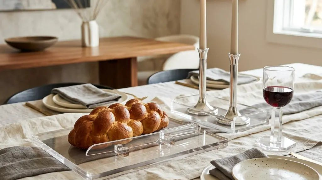 7 Best Modern Shabbat Table Setting Ideas for Contemporary Jewish Homes - Waterdale Collection