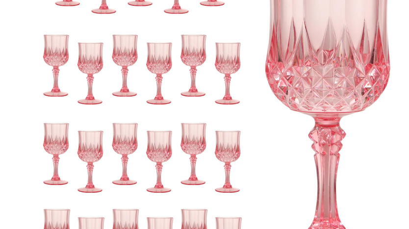 After constantly having stemware breaking at our table, we changed over to Acrylic stemware.