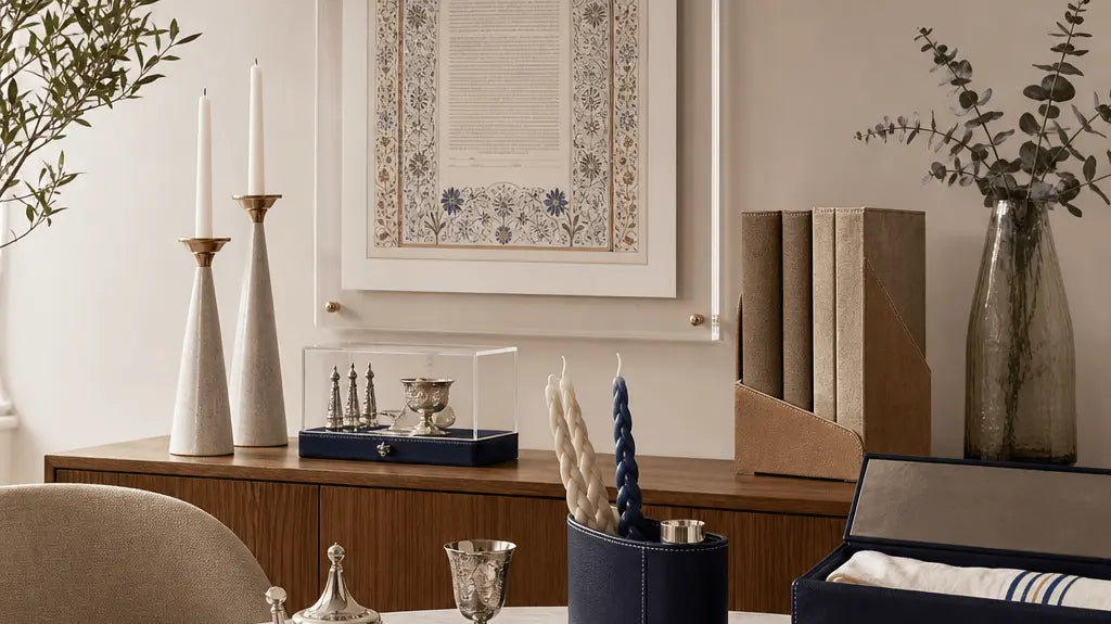 Best Ways to Display Your Ketubah and Ritual Items in Modern Home Decor - Waterdale Collection
