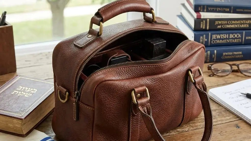 Best Luxury Leather Tefillin Bags for Modern Jewish Practice - Waterdale Collection