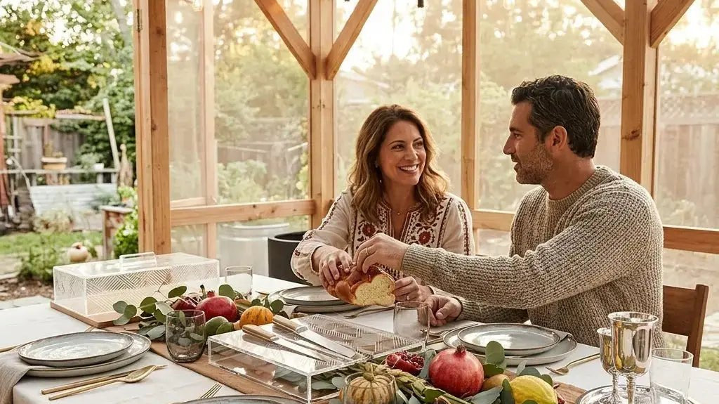 Best Modern Sukkot Tabletop Decor for Contemporary Jewish Homes - Waterdale Collection