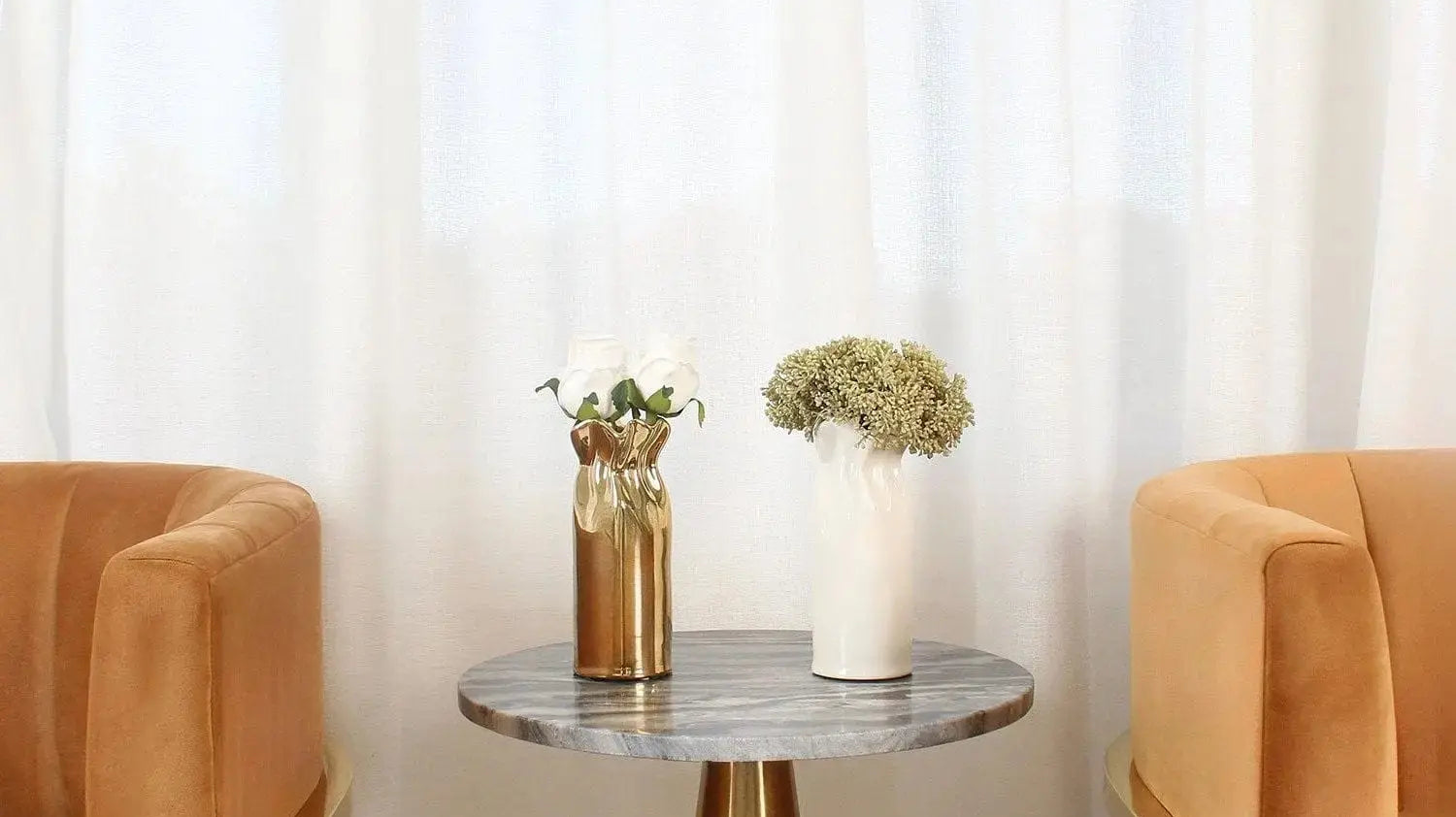 Effortless Elegance: The Golden Paper Bag Vase That Transforms Your Tabletop - Waterdale Collection