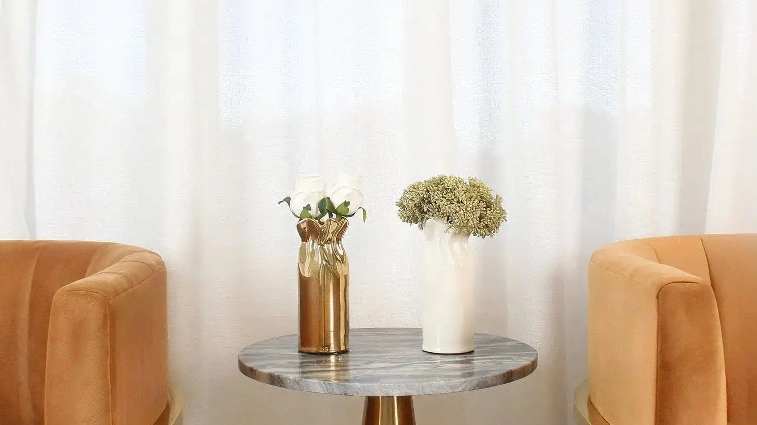 Effortless Elegance: The Golden Paper Bag Vase That Transforms Your Tabletop - Waterdale Collection