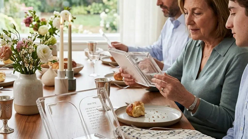 Elevate Your Post-Meal Experience with High-End Lucite Bentchers - Waterdale Collection