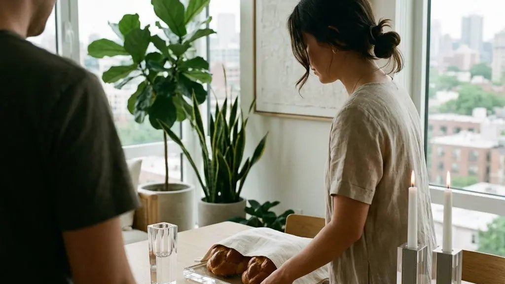 Minimalist Shabbat Accessories: Why Waterdale Collection Outshines Michael Aram - Waterdale Collection