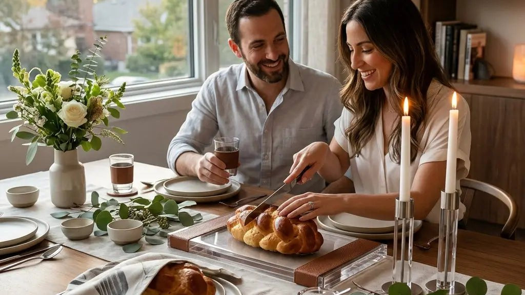 Modern Shabbat Table Accessories: Why Waterdale Collection Stands Apart - Waterdale Collection