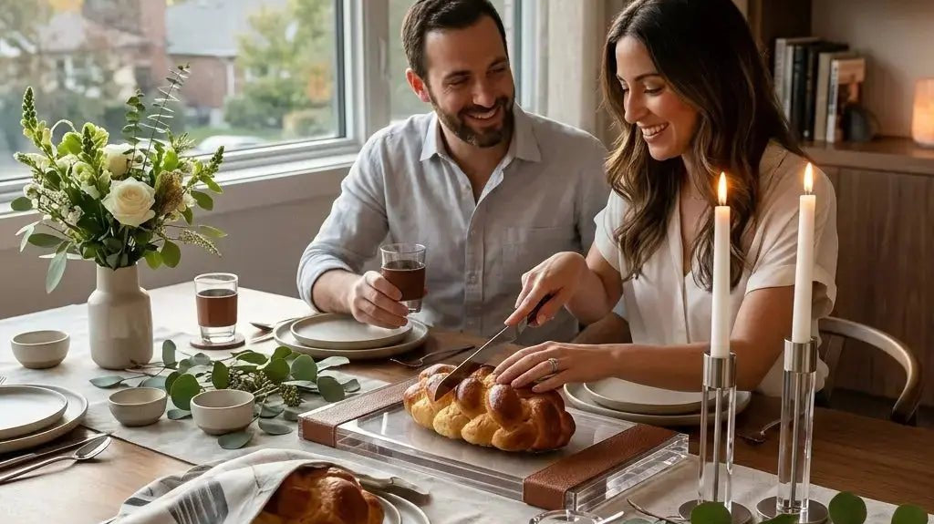 Modern Shabbat Table Accessories: Why Waterdale Collection Stands Apart - Waterdale Collection