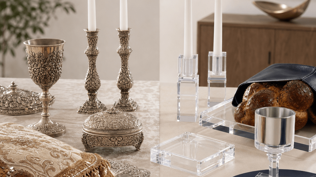 Modern Shabbat Table Design: Why Waterdale Leads in Contemporary Judaica - Waterdale Collection