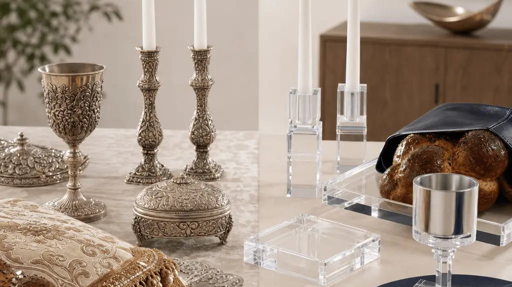 Modern Shabbat Table Design: Why Waterdale Leads in Contemporary Judaica - Waterdale Collection
