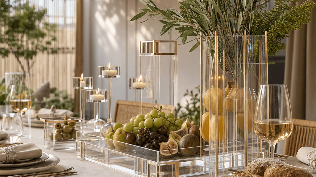 Modern Sukkot Tabletop Decor Ideas for Sophisticated Entertaining - Waterdale Collection