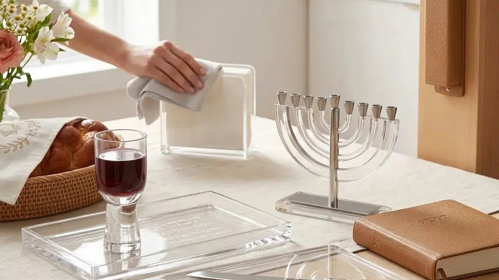 Premium Judaica That Stays Pristine: Our Guide to Easy-Care Materials - Waterdale Collection