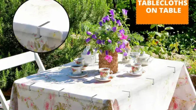 Tablecloth Chaos? This Clever Clip Keeps It All Together - Waterdale Collection