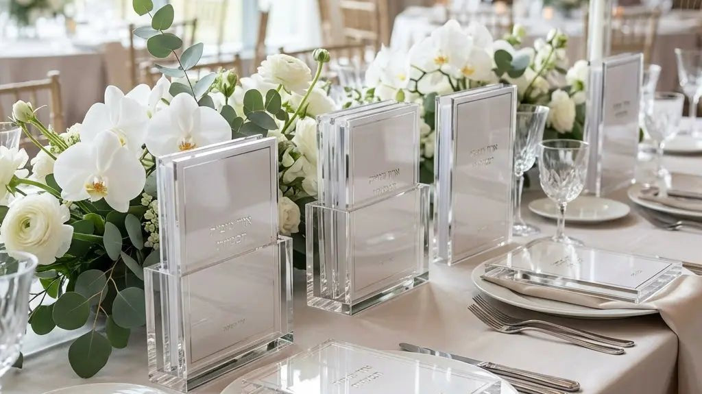 The Ultimate Guide to High-End Lucite Bentchers for Events and Holidays - Waterdale Collection