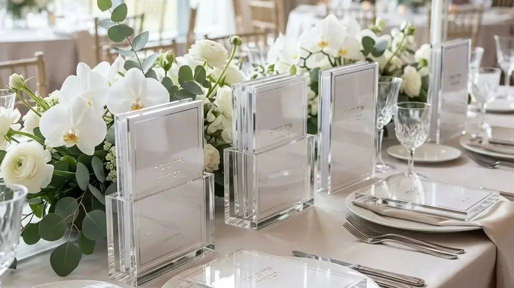 The Ultimate Guide to High-End Lucite Bentchers for Events and Holidays - Waterdale Collection