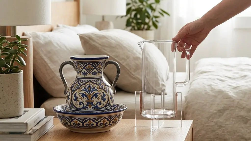 Traditional Negel Vasser vs Modern Lucite Design: Which Serves Your Home - Waterdale Collection