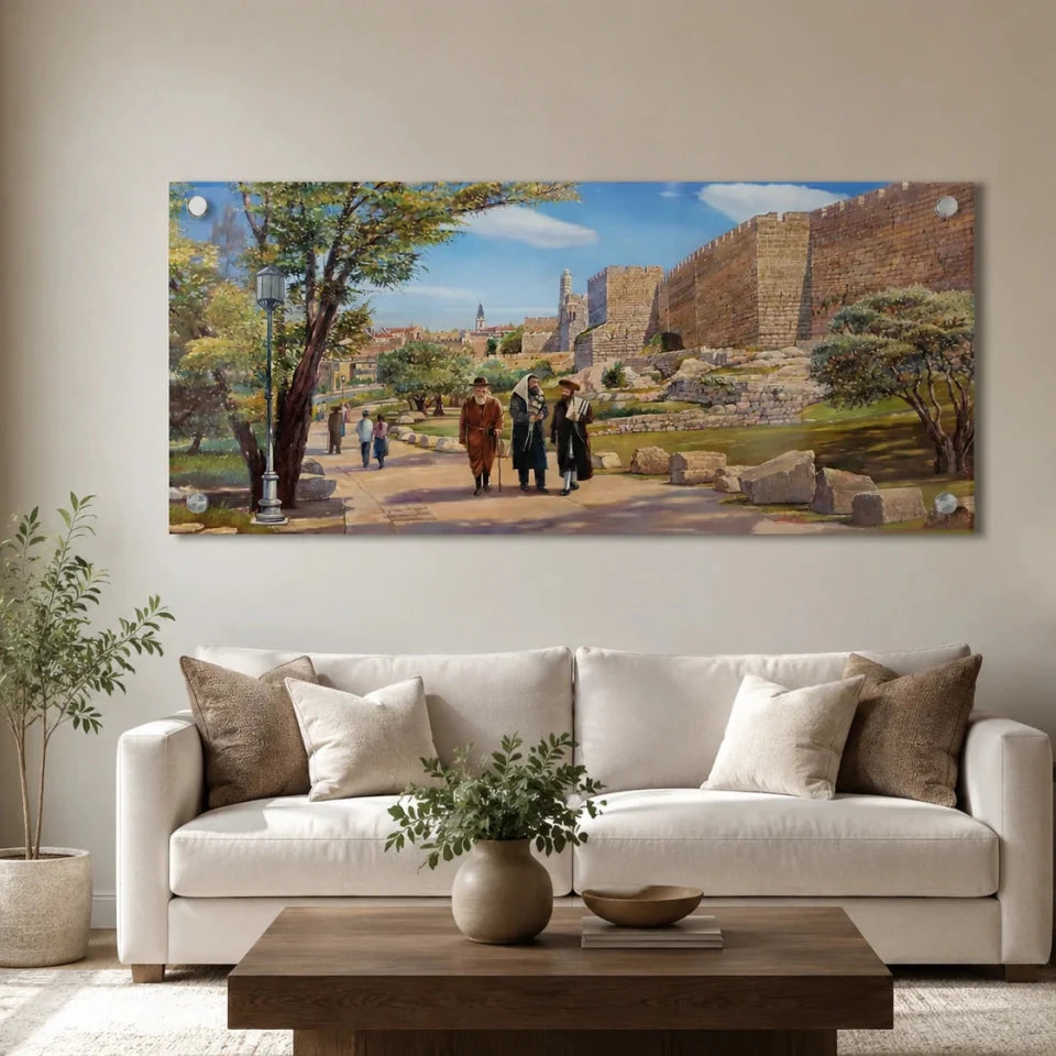 Jewish Life Paintings - Waterdale Collection