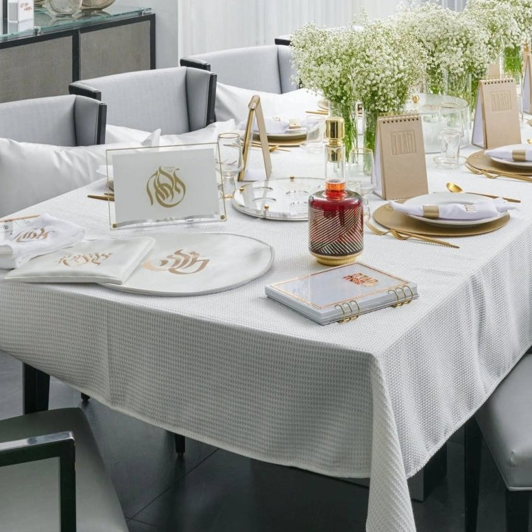 Regal Leather Pesach 2025 Tablescape Waterdale Collection Tablescape