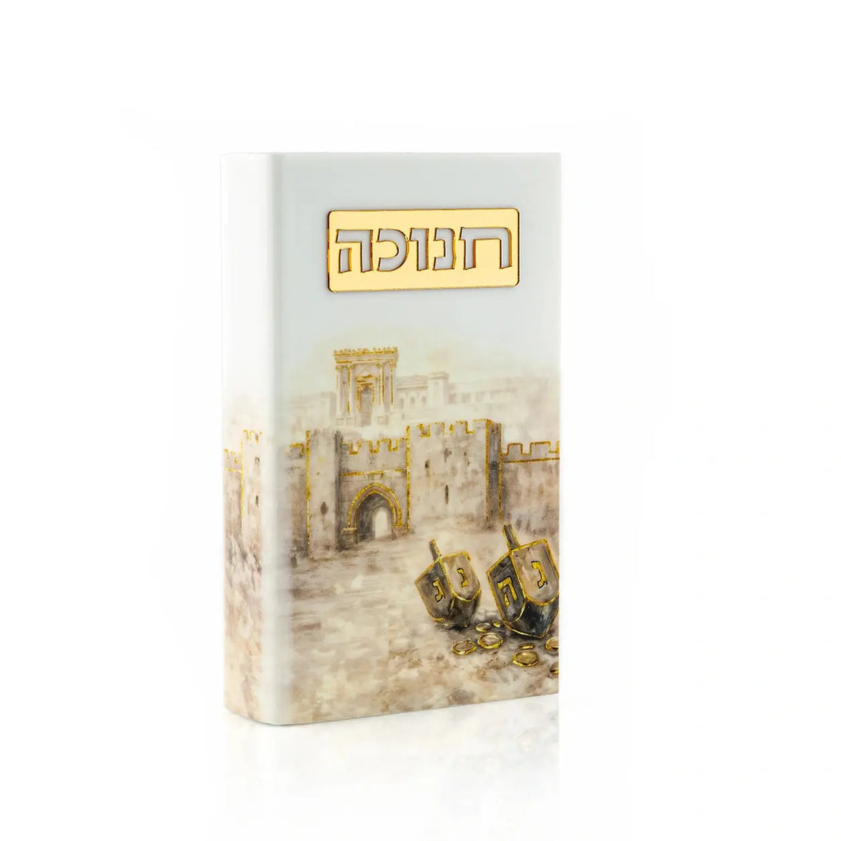 Jerusalem Painted Dreidel Match Box by Waterdale Collection