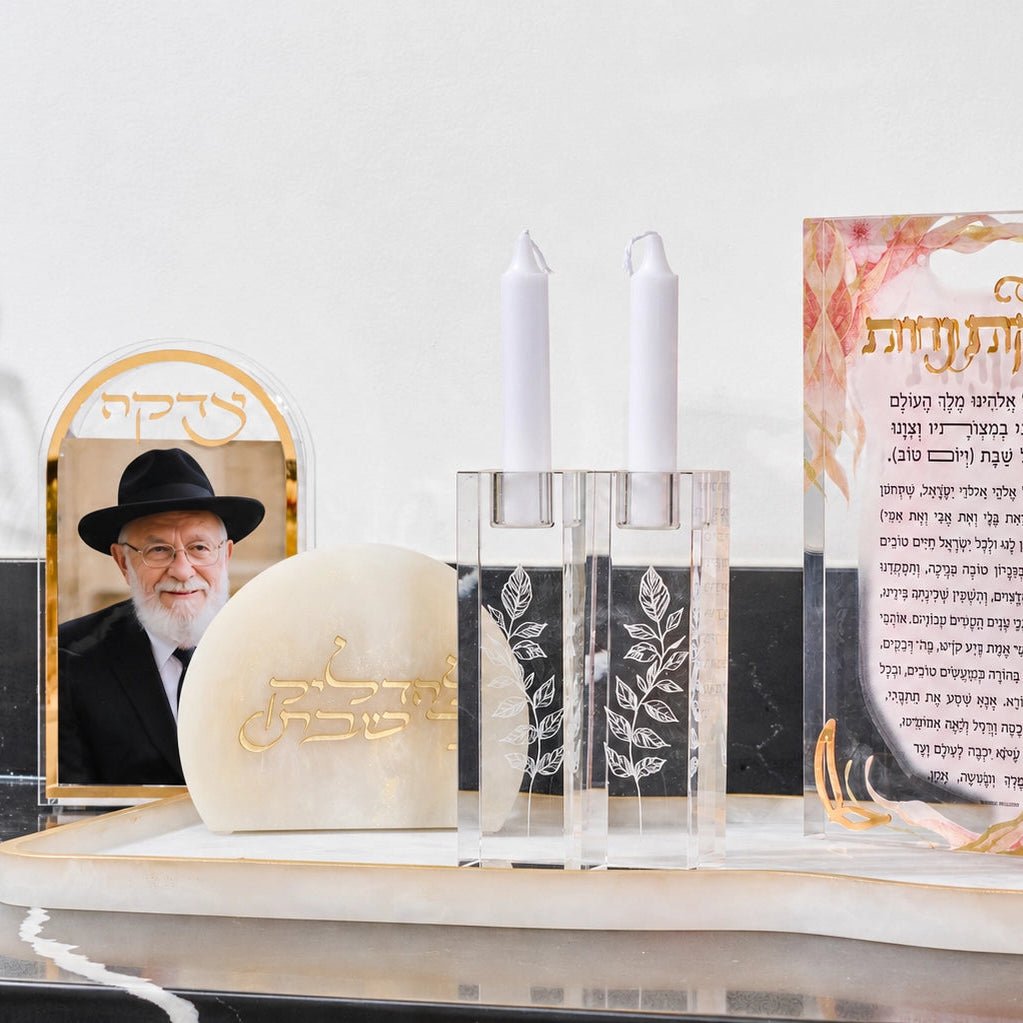 Resin Shabbos Matchbox Holder | Shabbat Luxury Judaica