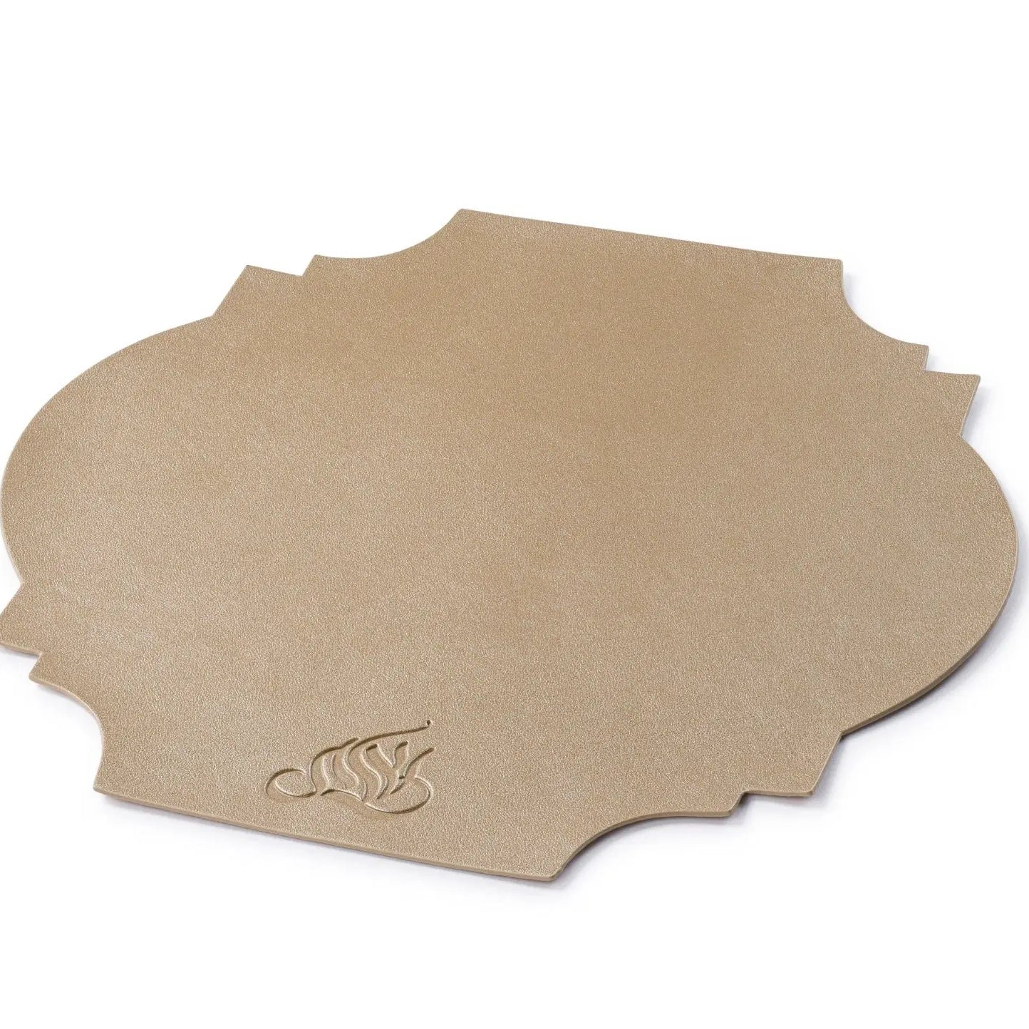 Leather Beveled Chargers Waterdale Collection Table Charger