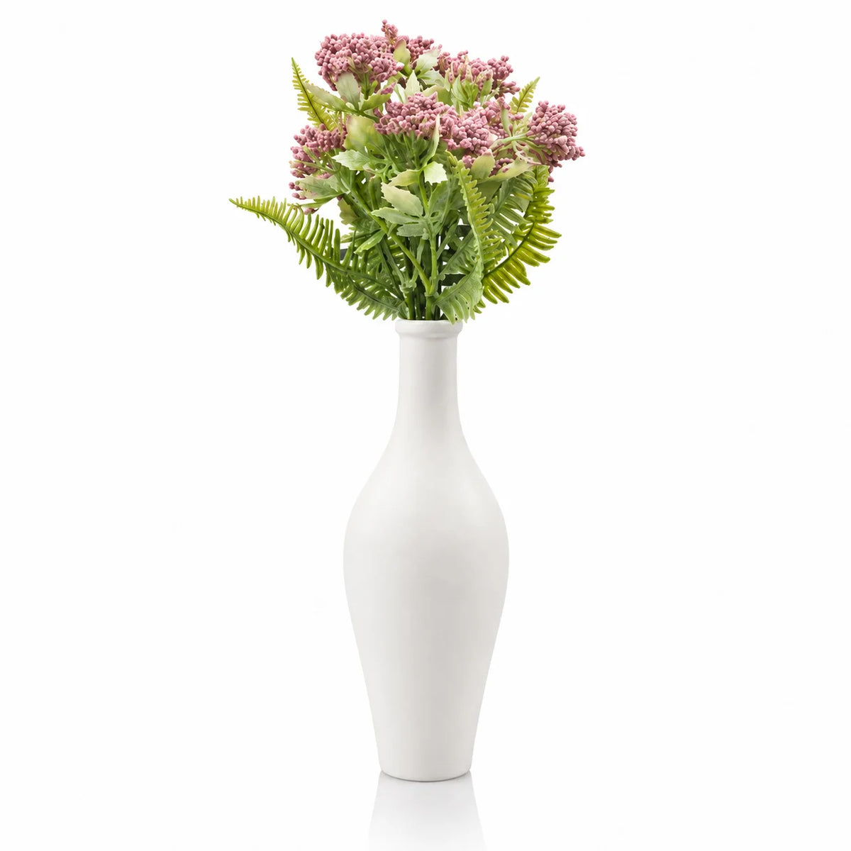 Pink Garden Faux Floral Arrangement by Waterdale Collection