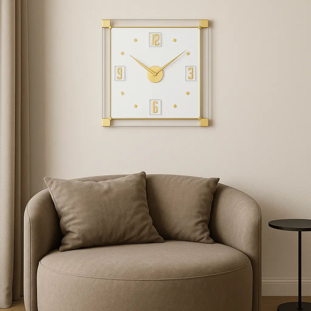 Classic 2.0 Clock (Black) - Waterdale Collection