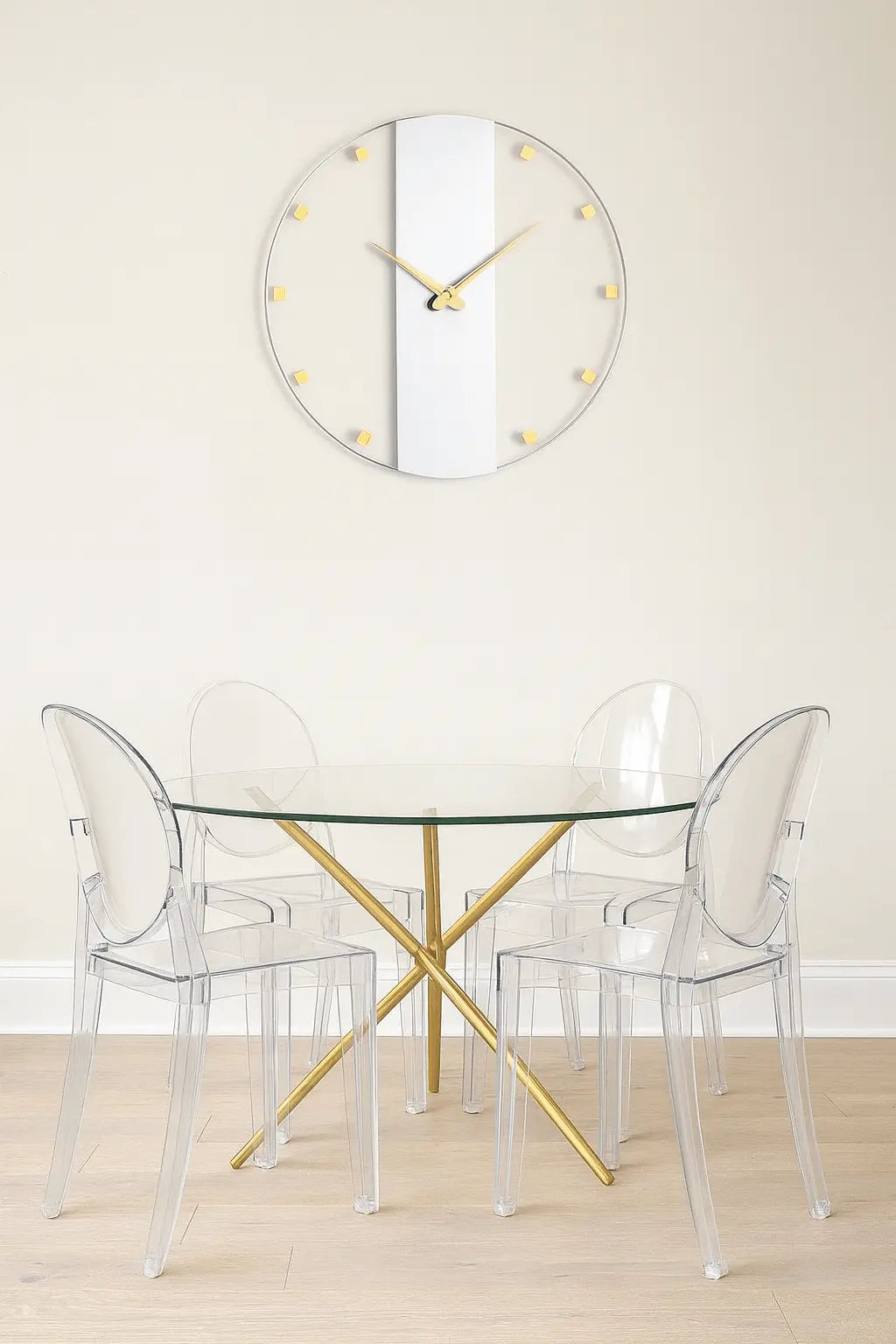 Classic Clock (White & Black) - Waterdale Collection