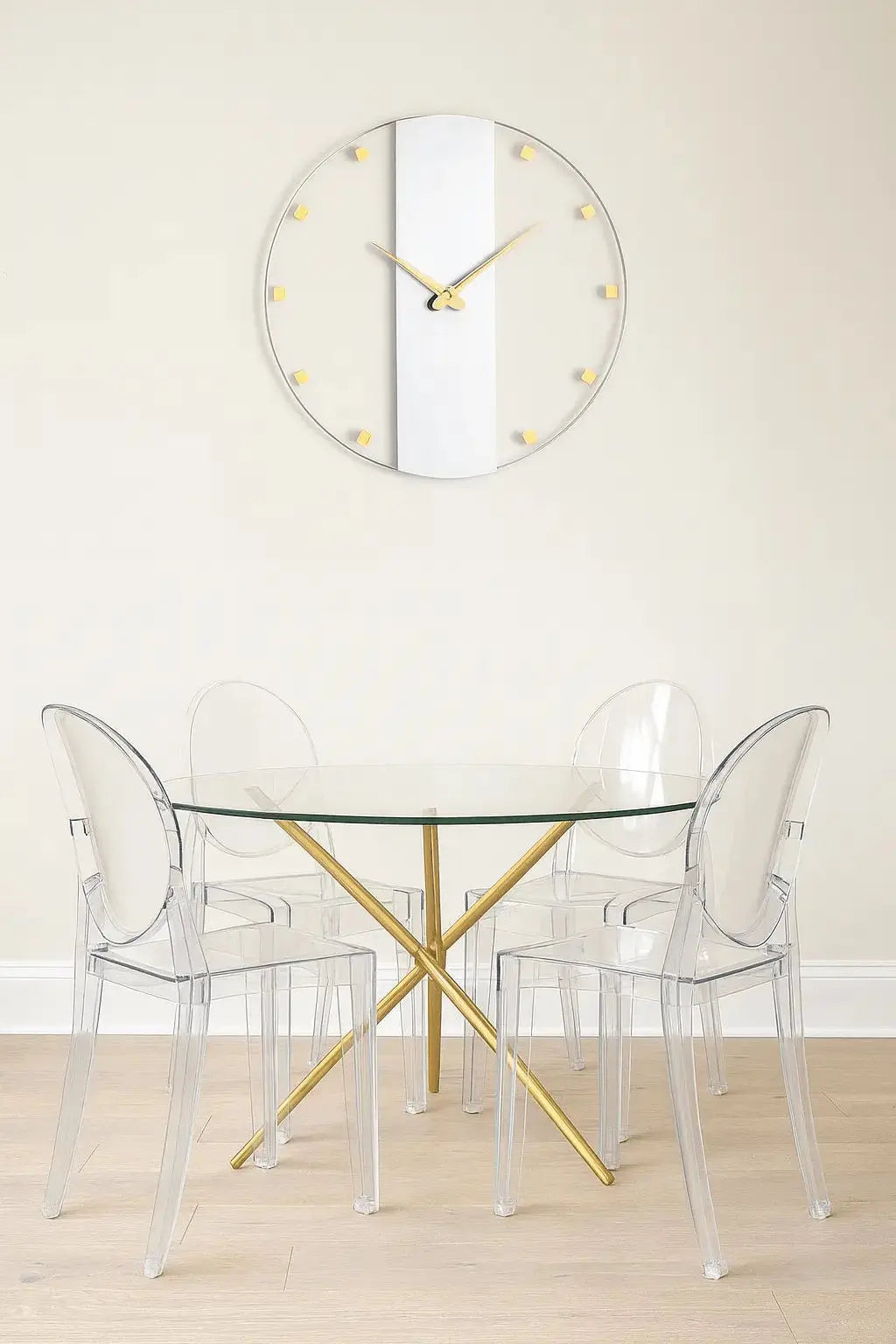 Classic Clock (White & Black) - Waterdale Collection
