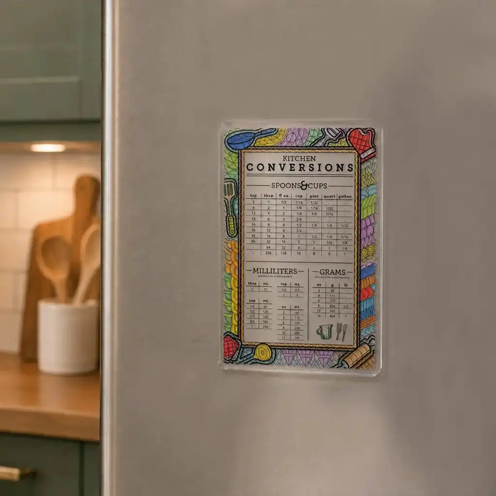 Color it Acrylic Kitchen Conversions Magnet - Waterdale Collection