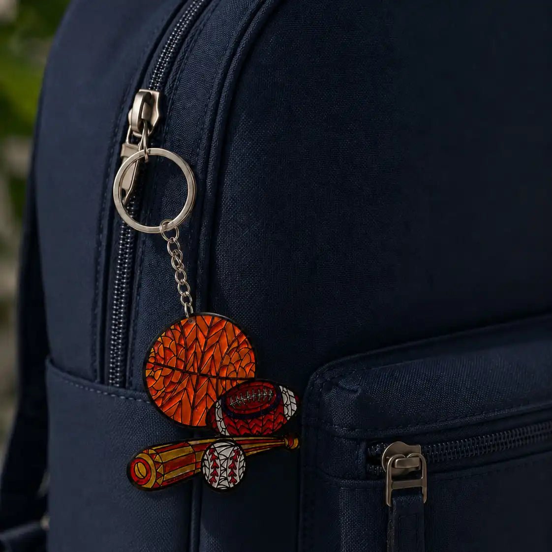 Color it Acrylic Sports Keychain - Waterdale Collection