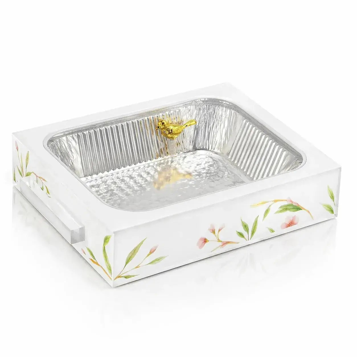 Floral Bird 9x13 Pan Holder - Waterdale Collection