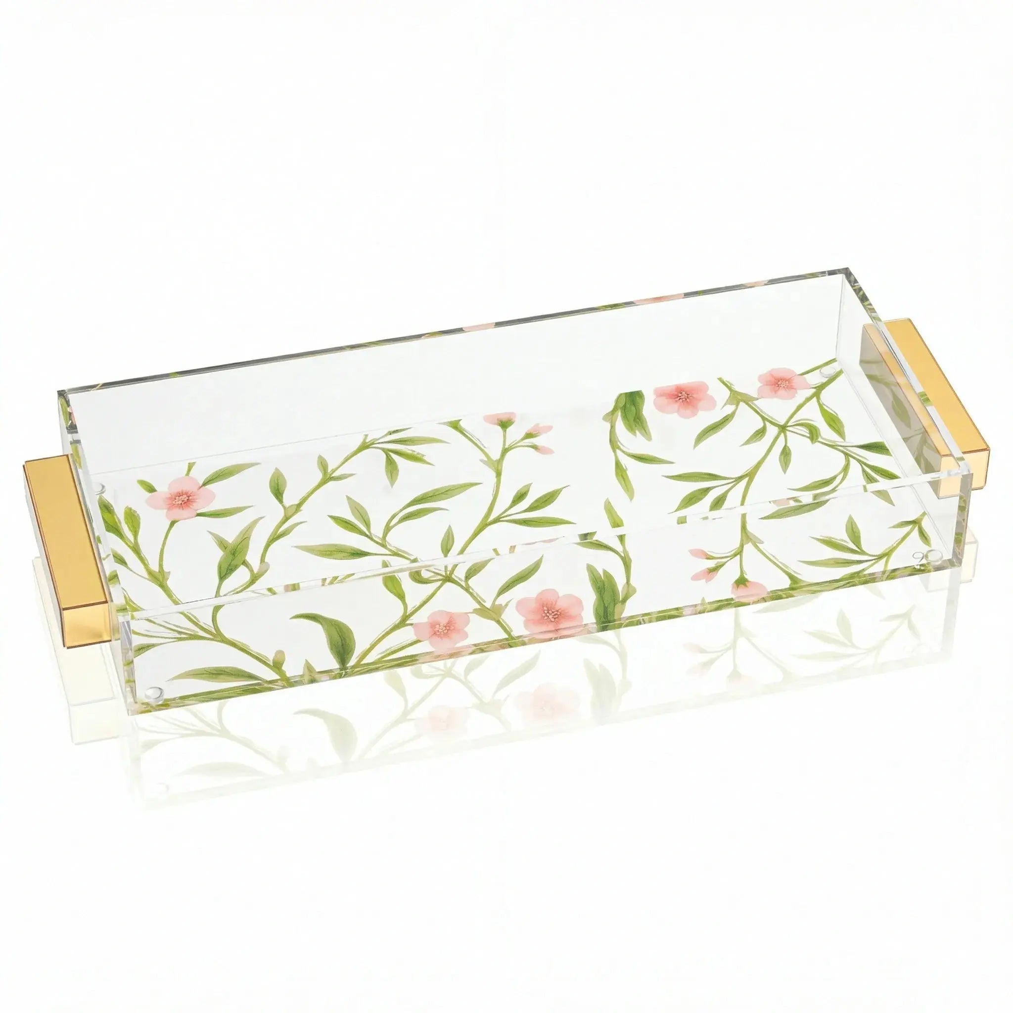 Floral Bird Bread / Towel Tray - Waterdale Collection