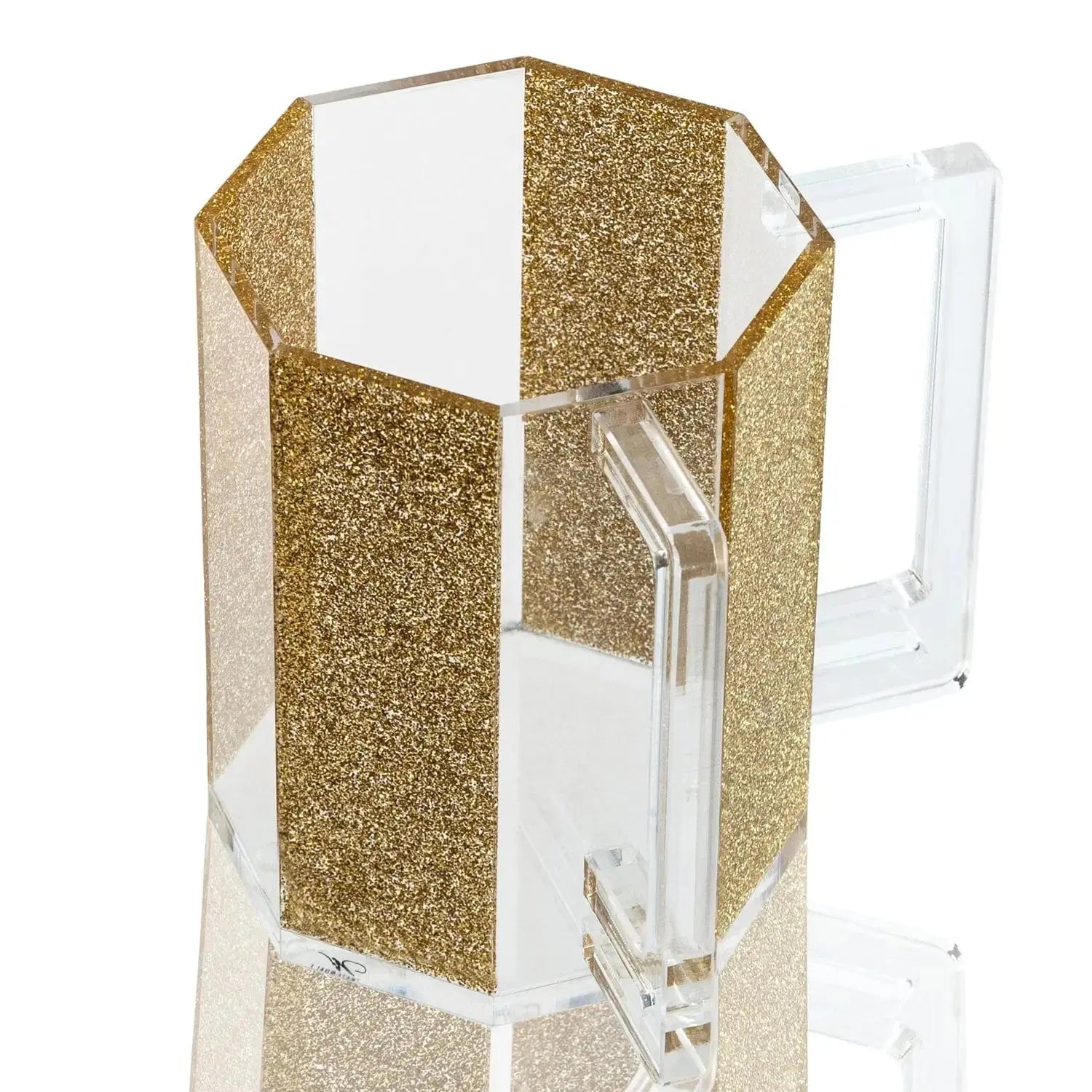 Hexagon Washing Cup (Gold) - Waterdale Collection