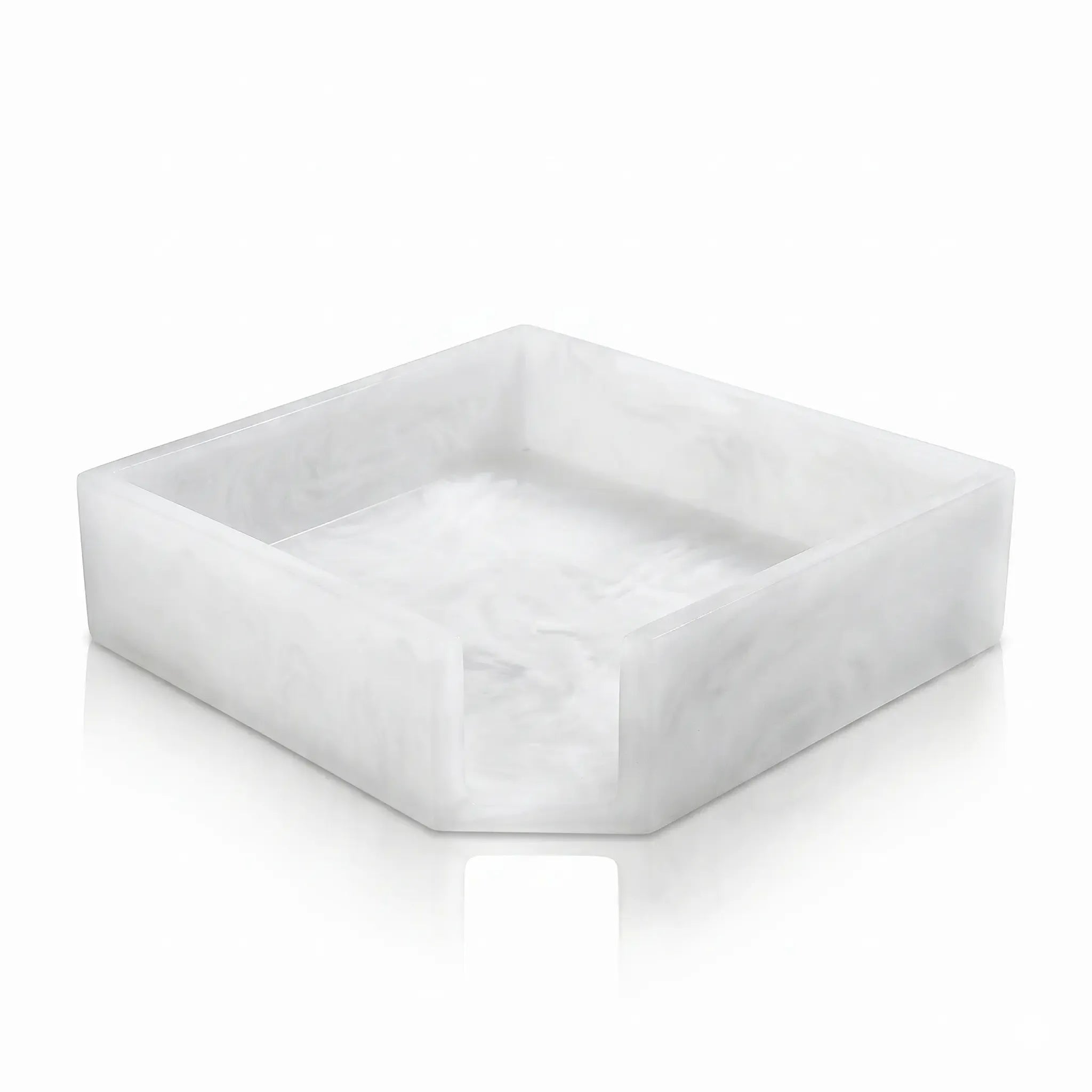 Square Resin Napkin Holder - Waterdale Collection