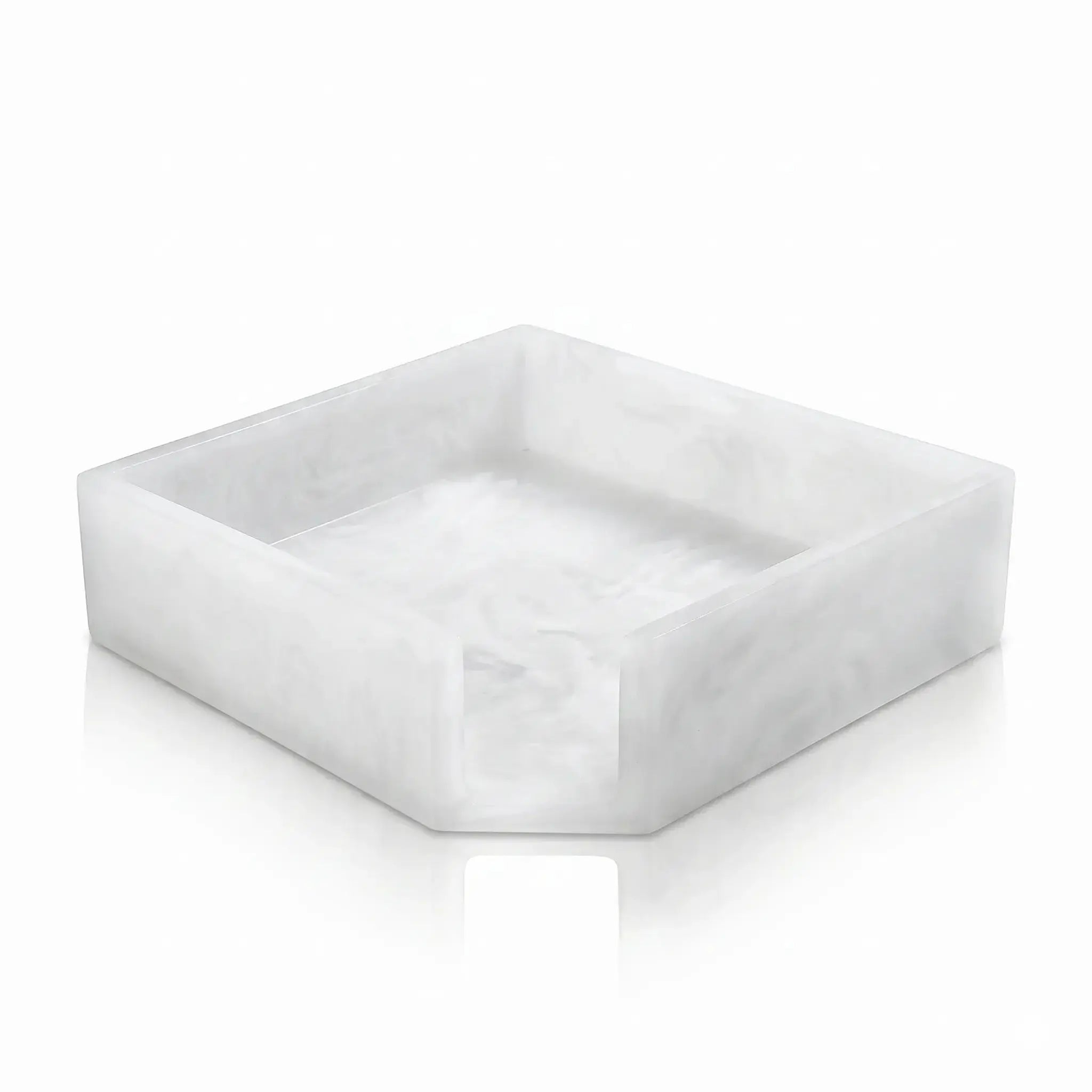 Square Resin Napkin Holder - Waterdale Collection
