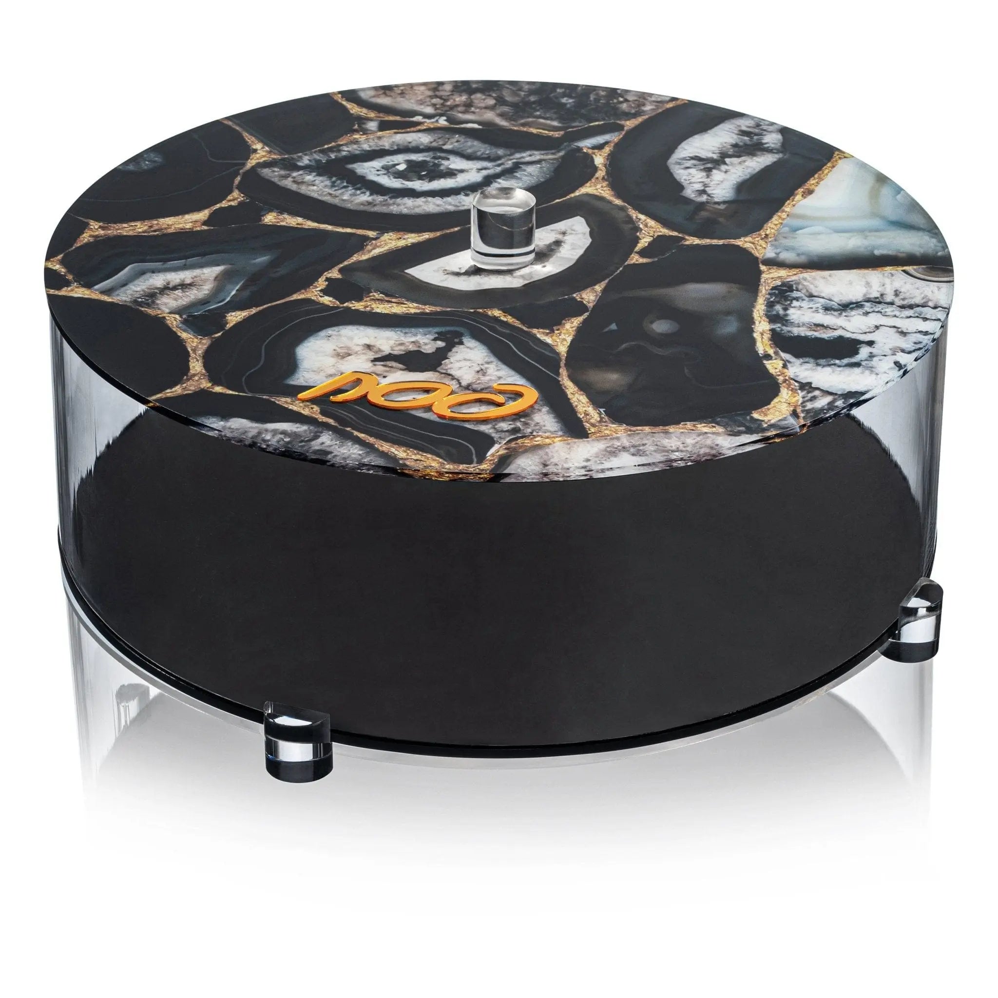 Agate Matzah Box - Waterdale Collection