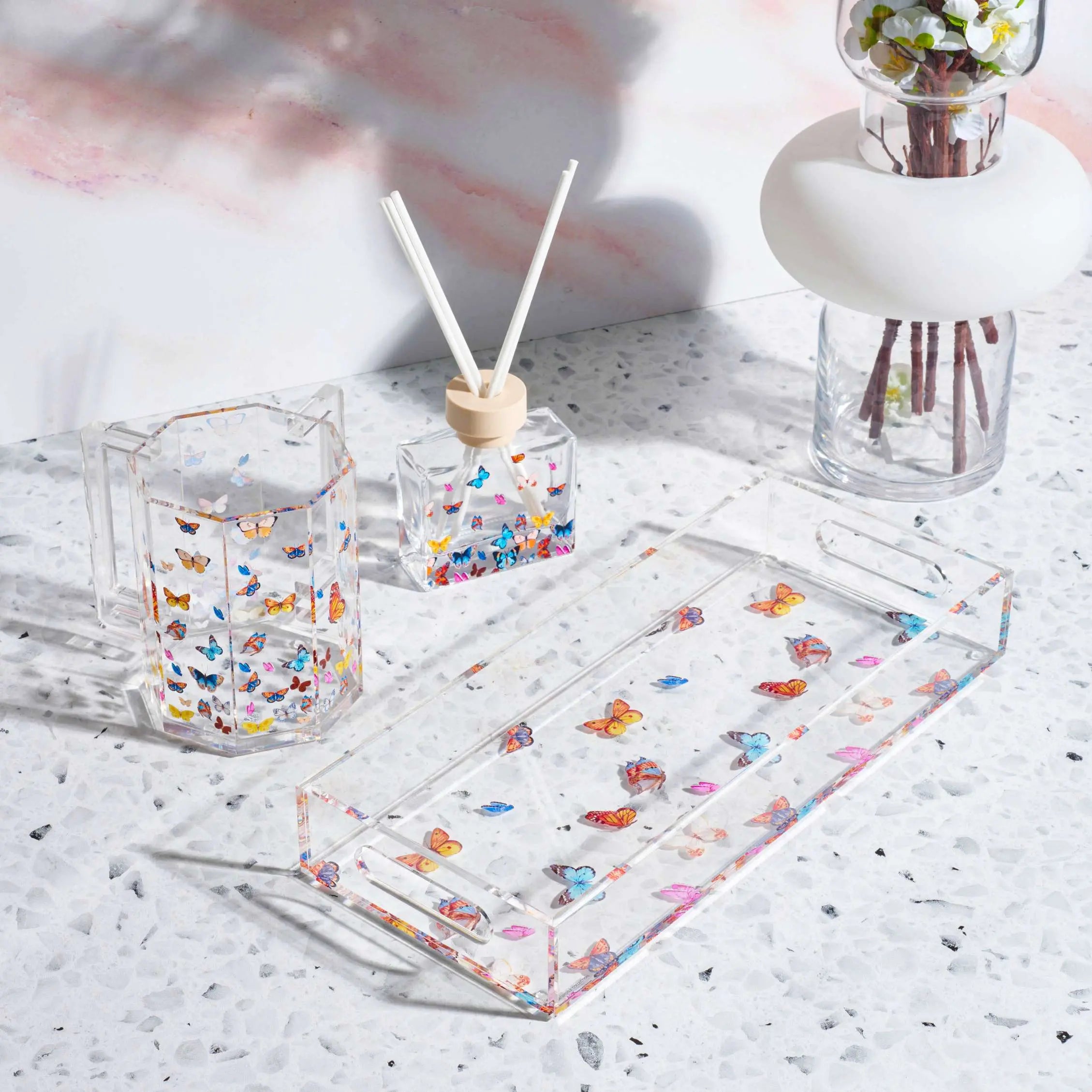 Butterfly Washing Cup Waterdale Collection Washing Cup