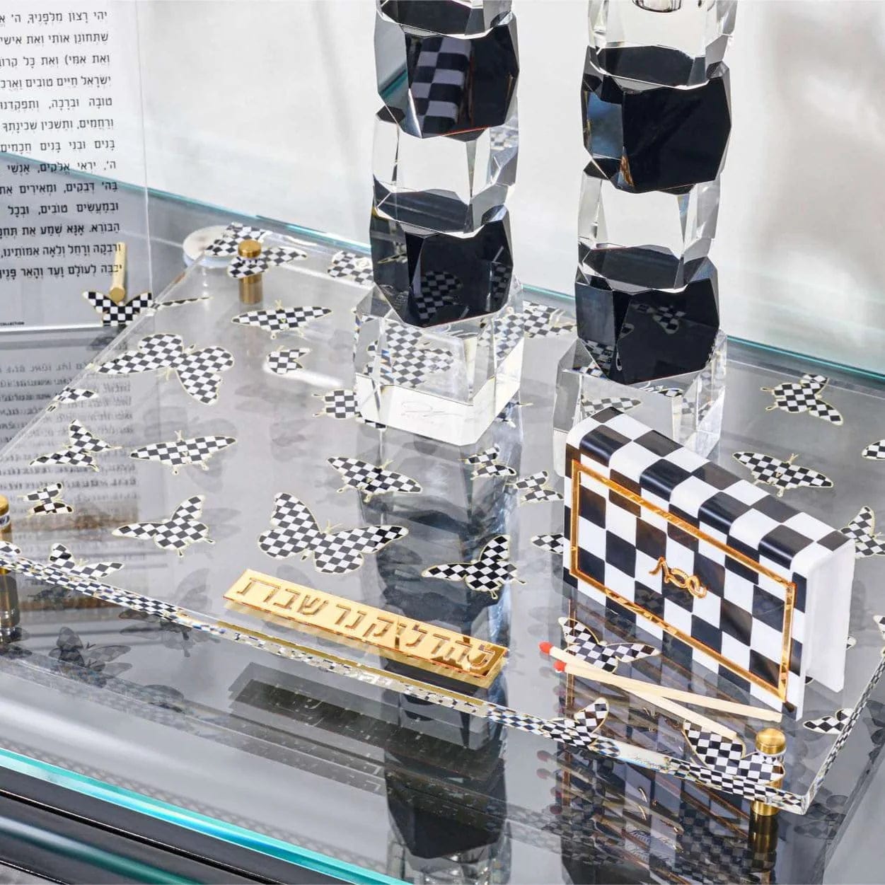 Onyx Butterfly Hadlokas Neiros Set | Waterdale Collection