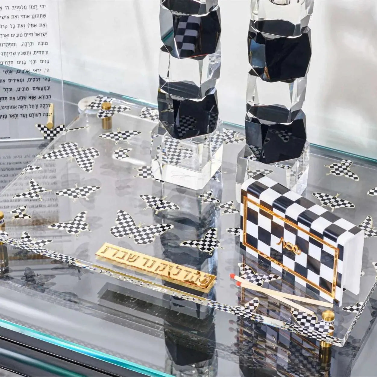 Onyx Butterfly Hadlokas Neiros Set | Waterdale Collection