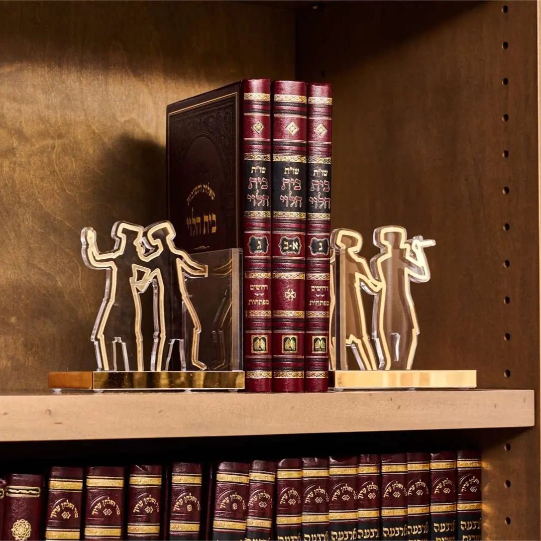 Chassidim Book End Sculpture - Waterdale Collection