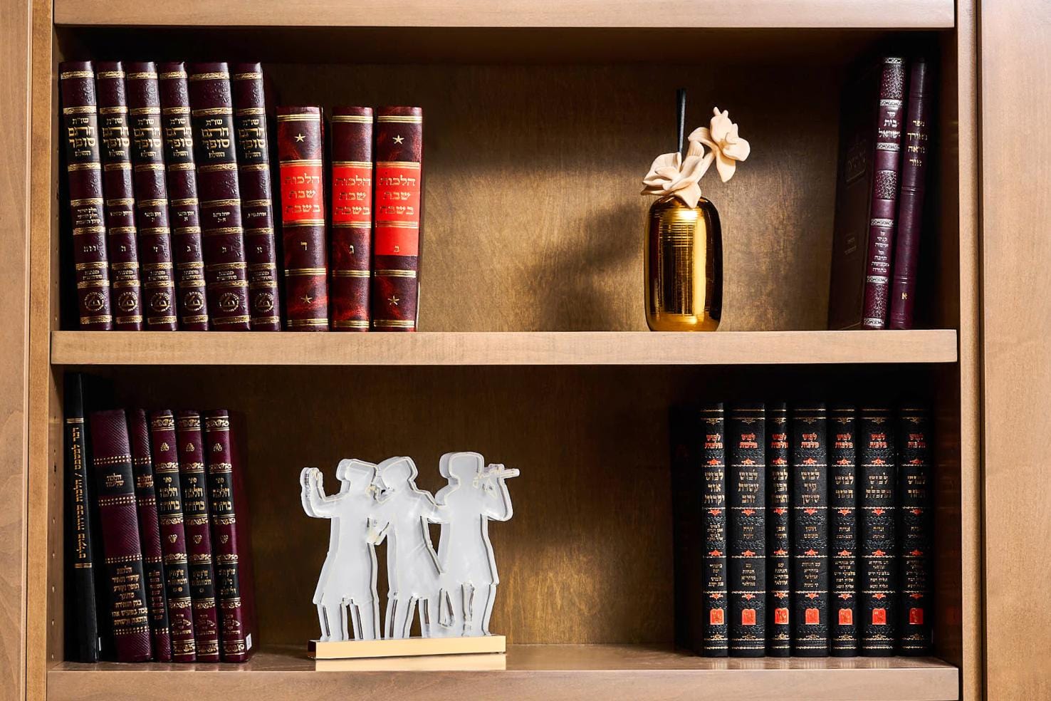 Chassidim Dancing Sculpture - Waterdale Collection