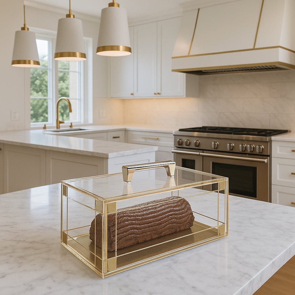 Classic 2.0 Cake Dome on a kitchen table.