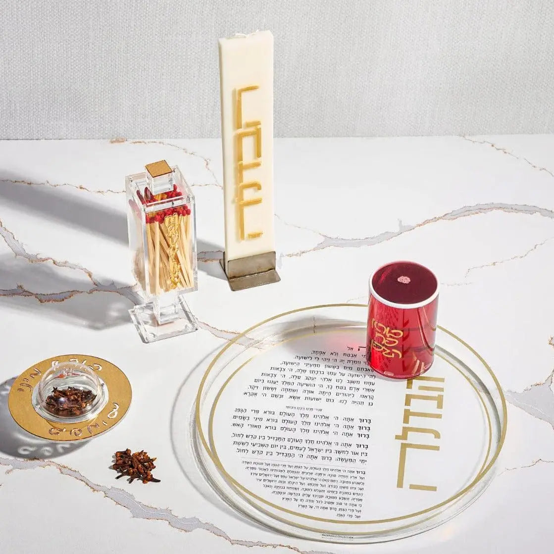 Classic 2.0 Havdalah Plate - Waterdale Collection