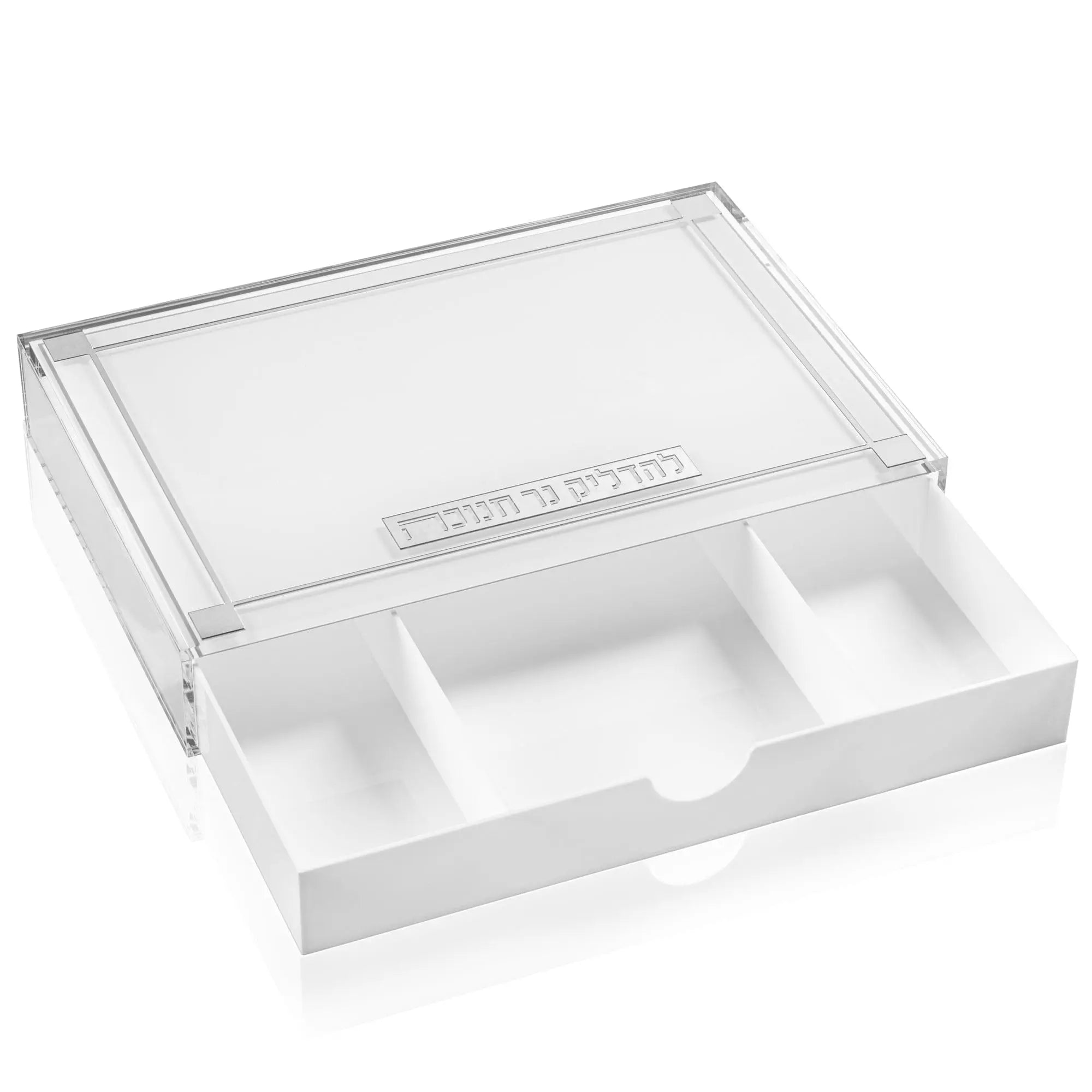 Classic 2.0 Menorah Tray with Drawer - Waterdale Collection
