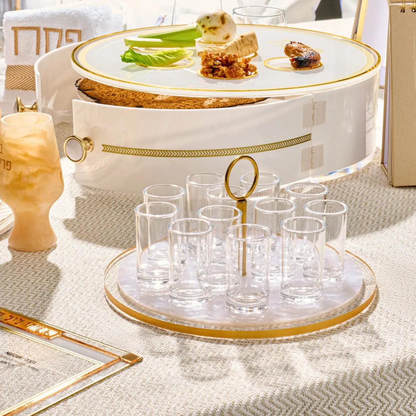Classic Pearlstone Liquor Set - Waterdale Collection