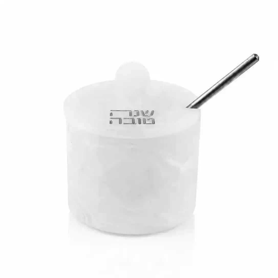 Classic Round Resin Honey Dish by Waterdale Collection