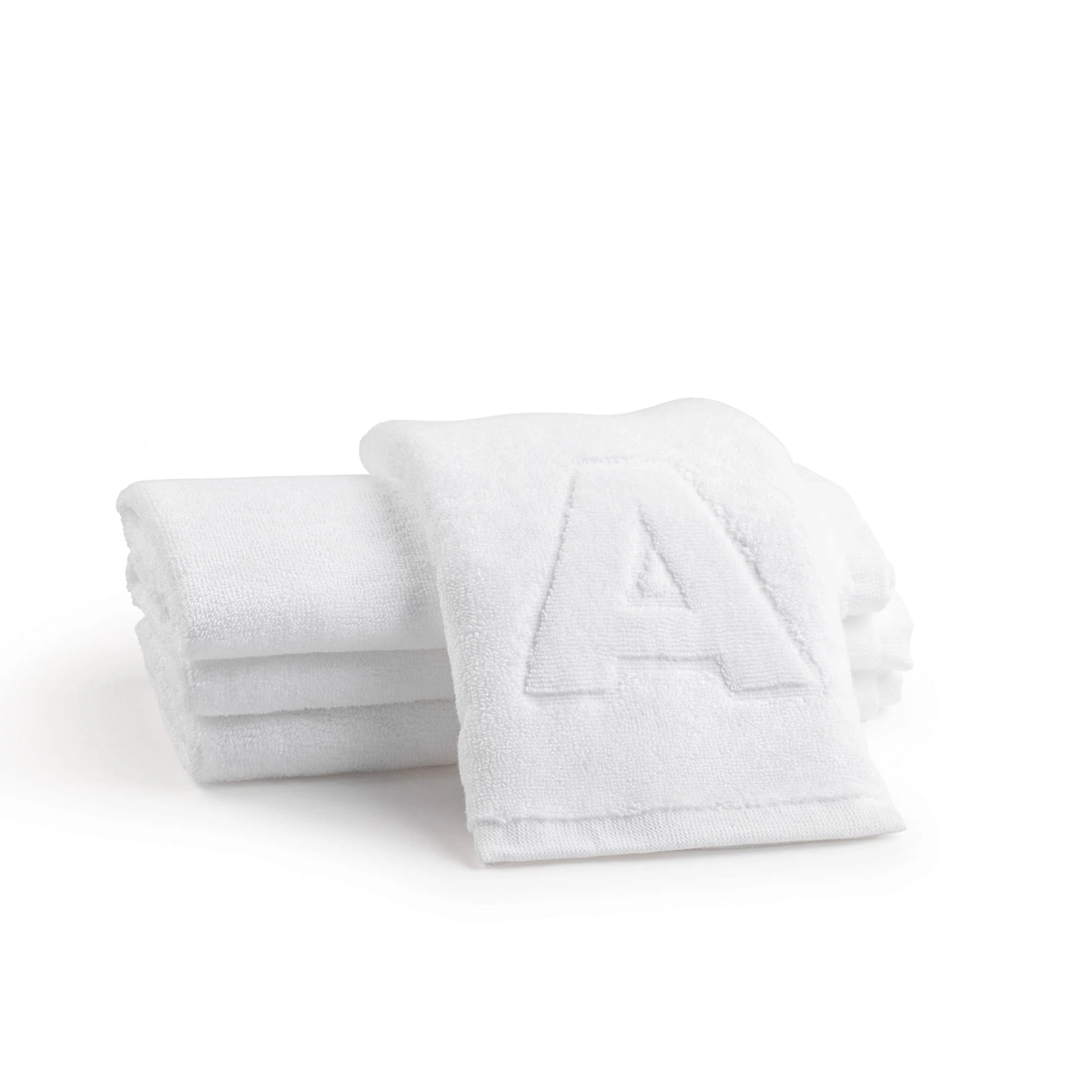 Initial Embossed Towel | Waterdale Collection