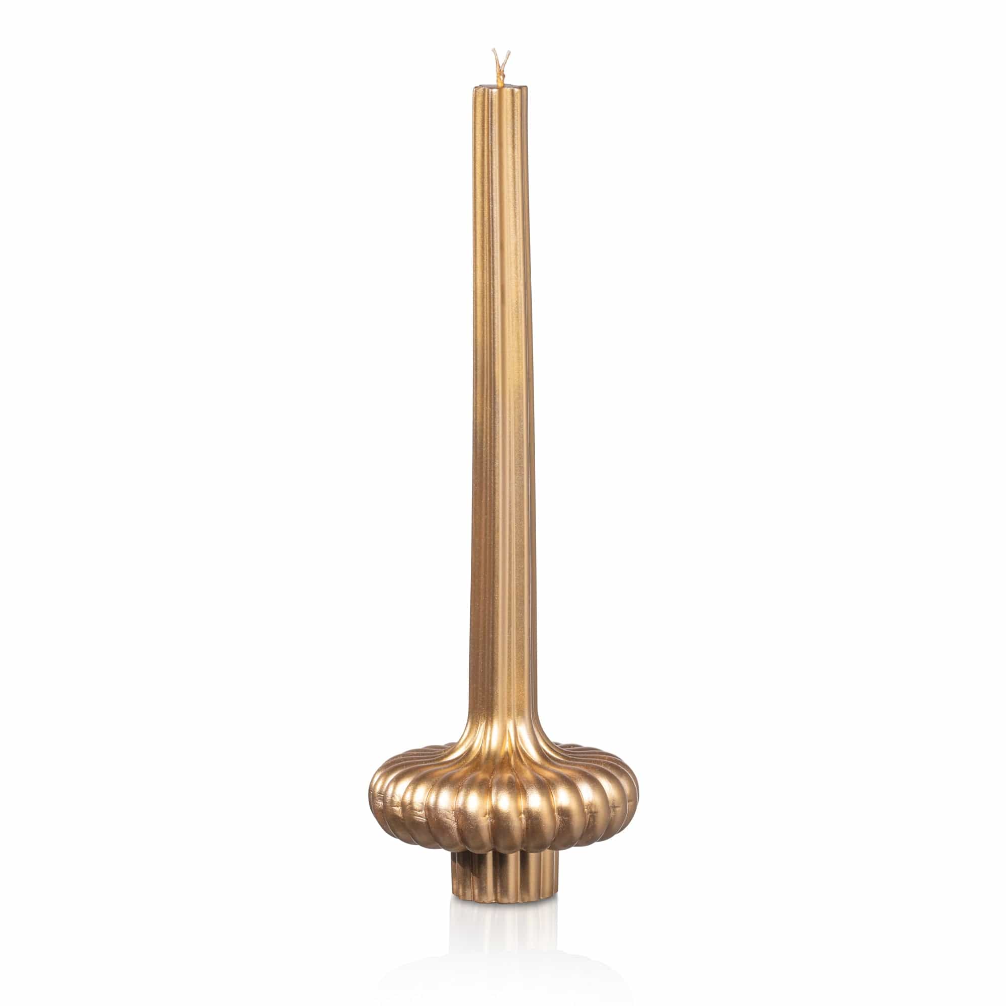 Column Havdalah Candle Gold