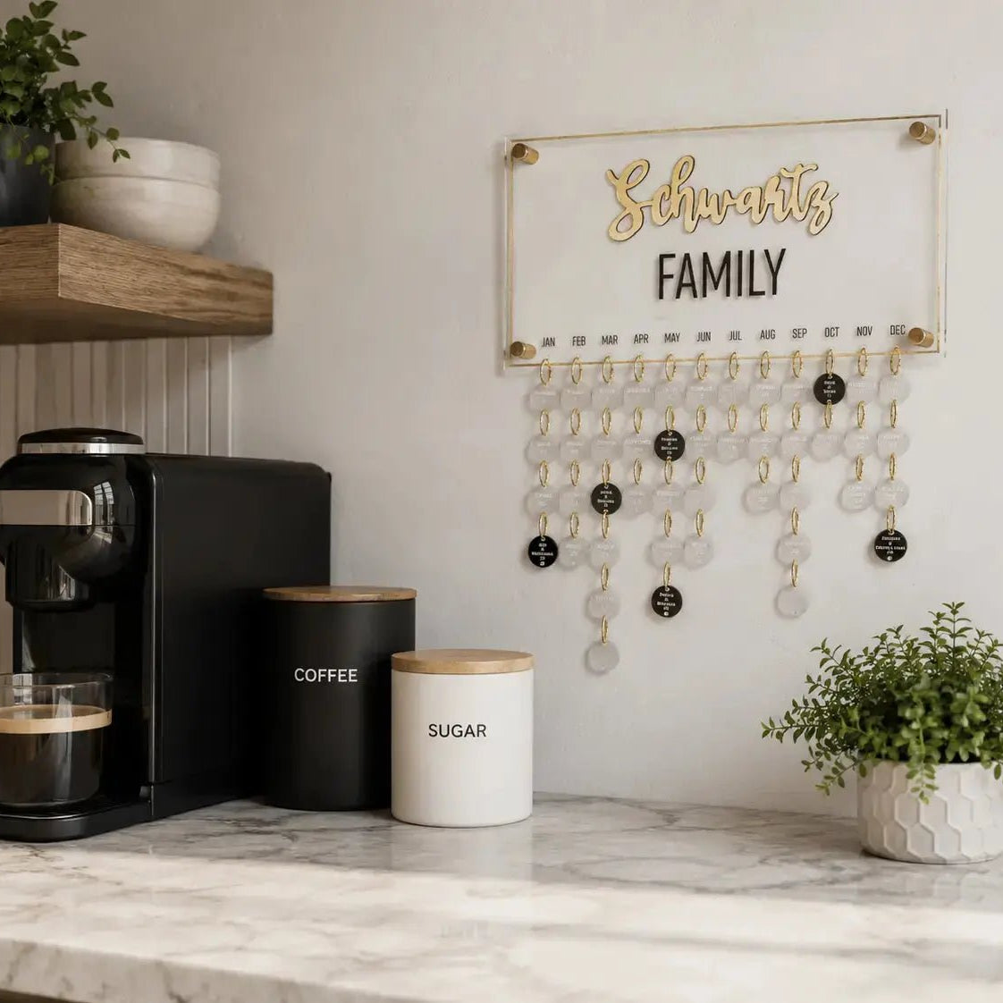 Custom Family Occasion Calendar by Waterdale Collection